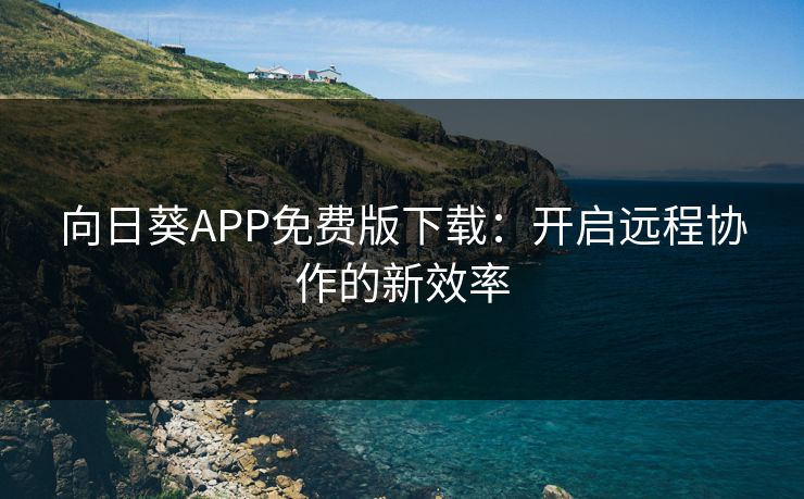 向日葵APP免费版下载:开启远程协作的新效率
